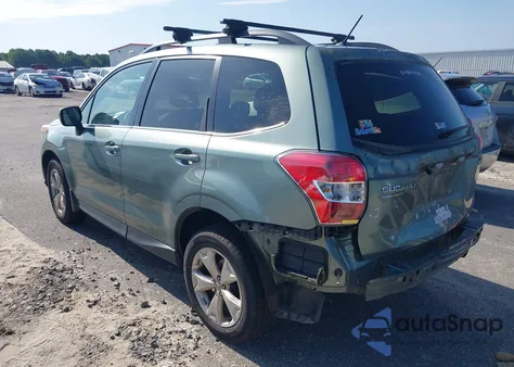 2015 Subaru Forester 2.5I Limited из США, поврежденный, VIN JF2SJAHC4FH404909